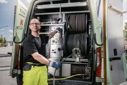 Rohrreinigung in Osterhofen am Abfluss